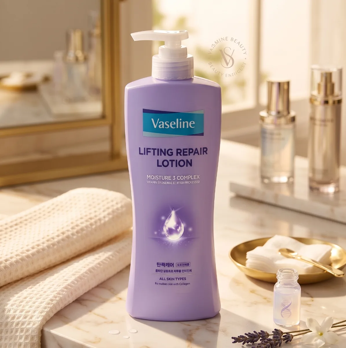 Vaseline Lifting Repair Lotion All Skin Types product photo